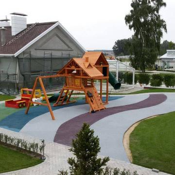Покрытие для детских площадок для улицы, дачи или внутренних помещений